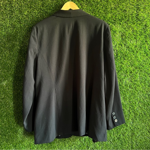 Catherines Black Blazer 22/24W 2X Plus Curvy - Picture 2 of 6